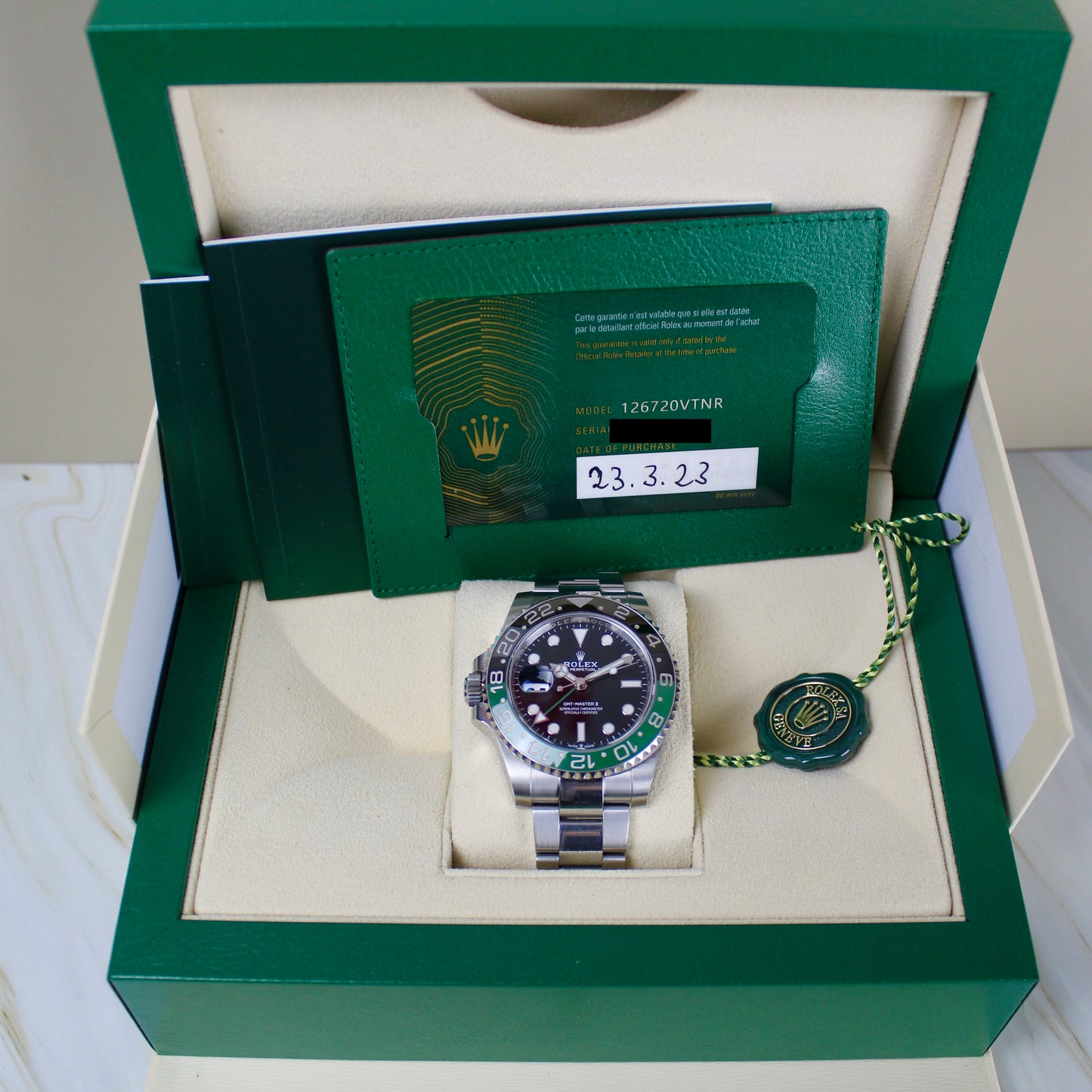 Rolex GMT-Master II "Sprite" - 126720VTNR