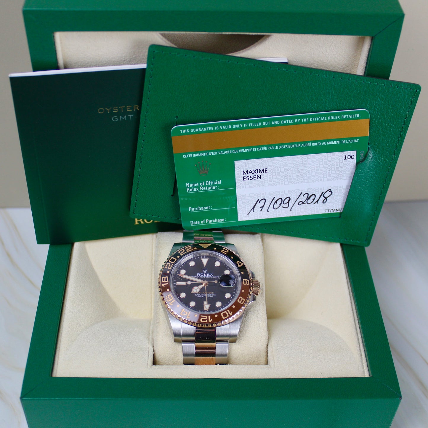 Rolex GMT-Master II "Root Beer" - 126711CHNR