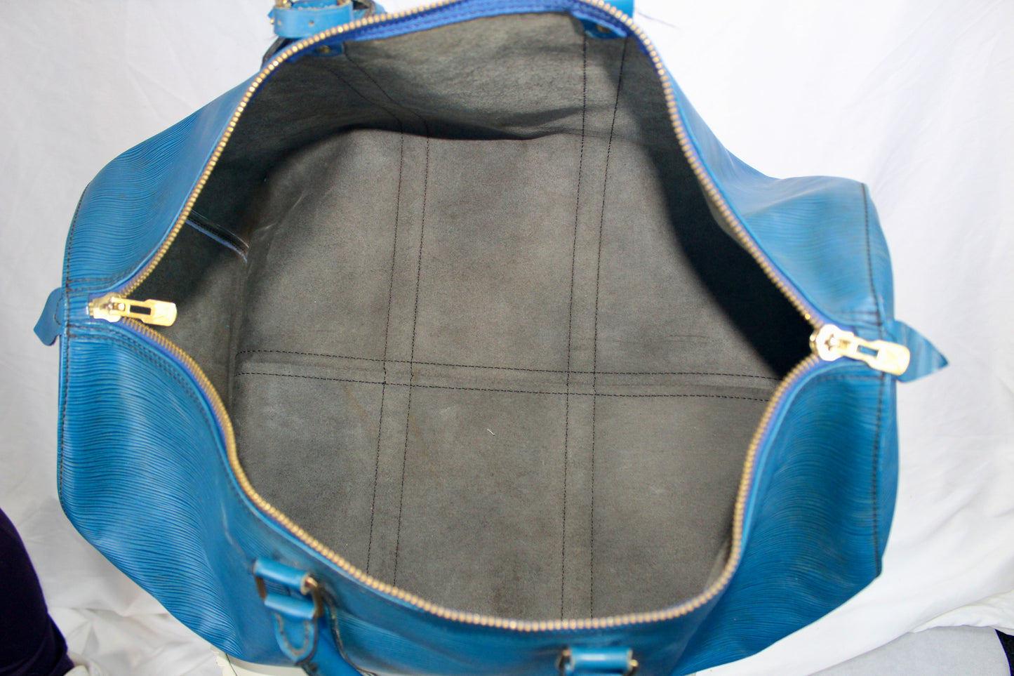 Louis Vuitton Keepall 50 Toledo Blue