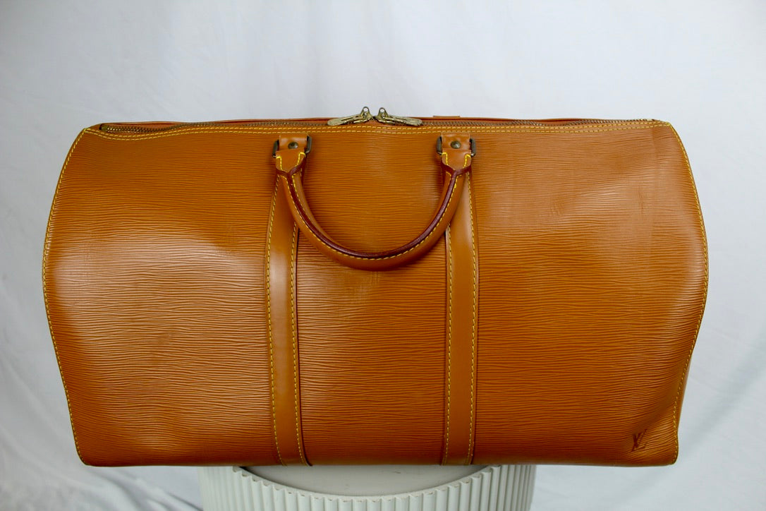 Louis Vuitton Keepall 50 Zipang Gold