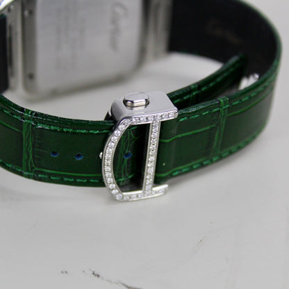 Cartier Santos Large Iced out - WSSA0062