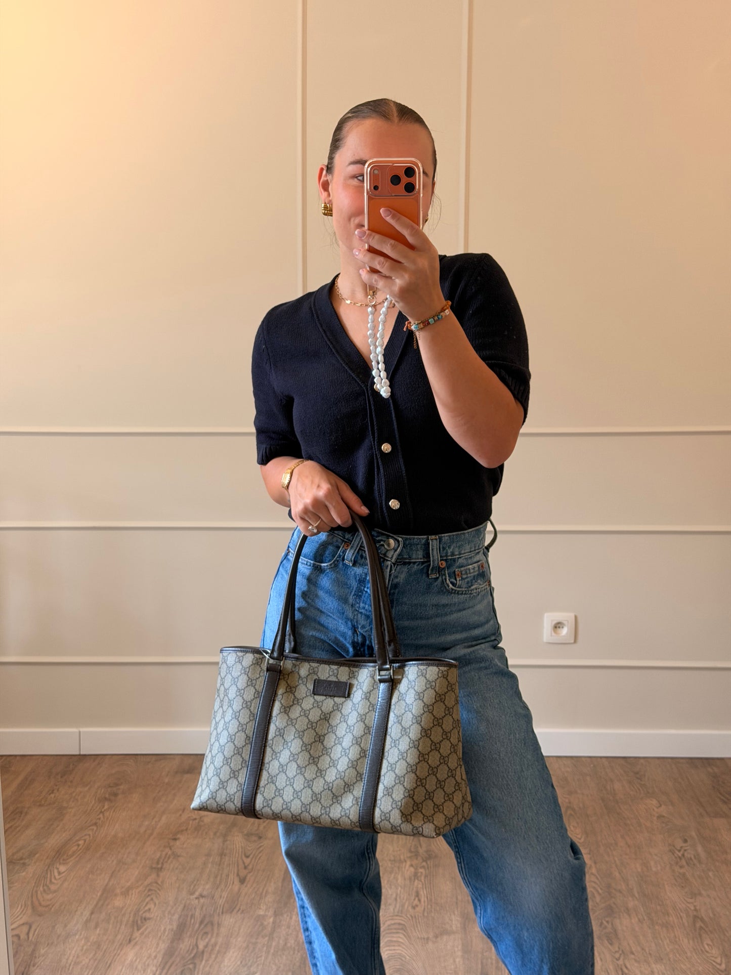 Gucci GG Supreme Tote Bag