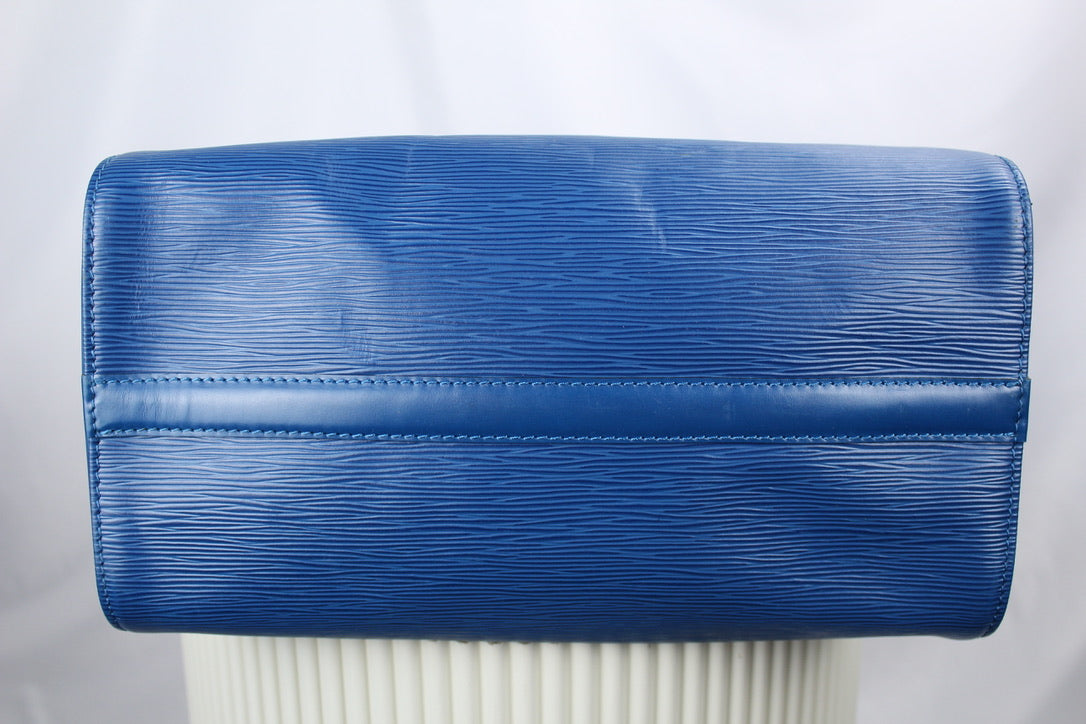 Louis Vuitton Speedy 30 Toledo Blue