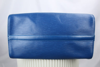 Louis Vuitton Speedy 30 Toledo Blue