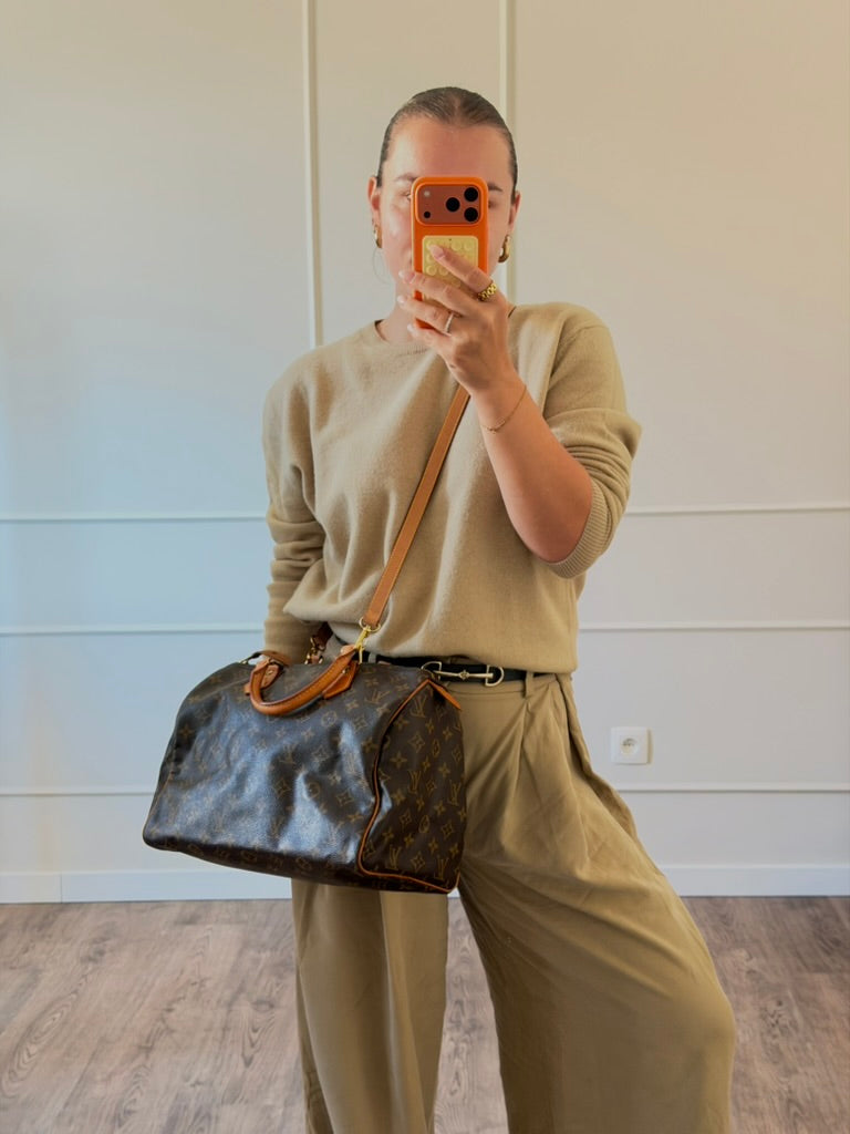 Louis Vuitton Speedy 30 with Shoulder Strap