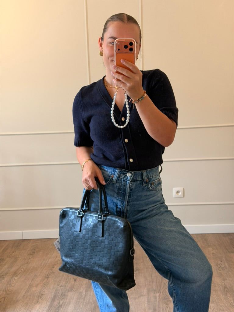 Louis Vuitton Porte Documents Voyage Onyx