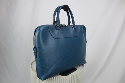 Louis Vuitton Porte Documents Azure Blue