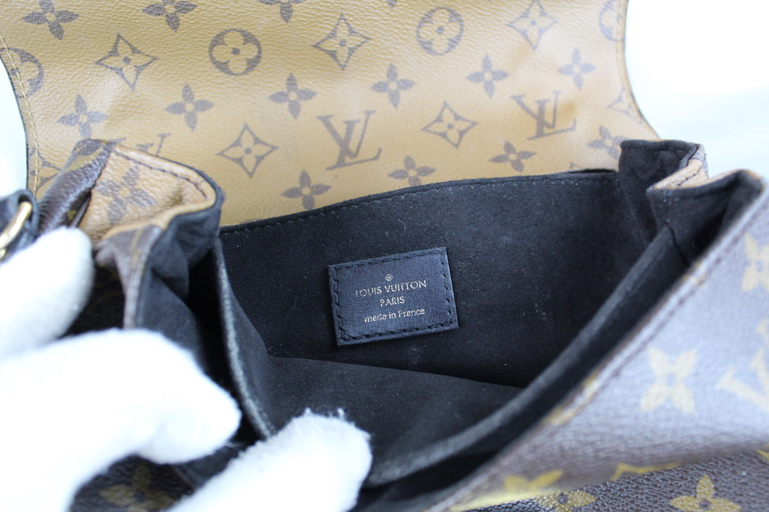 Louis Vuitton Pochette Metis MM Monogram Reverse