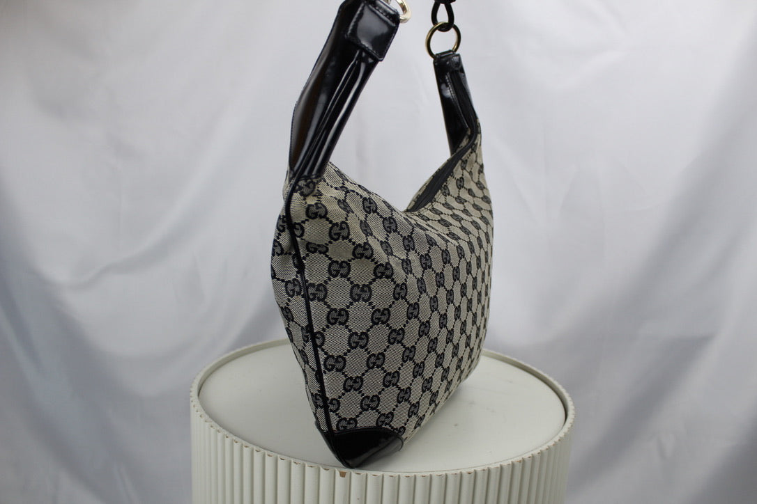 Gucci GG Canvas Half Moon
