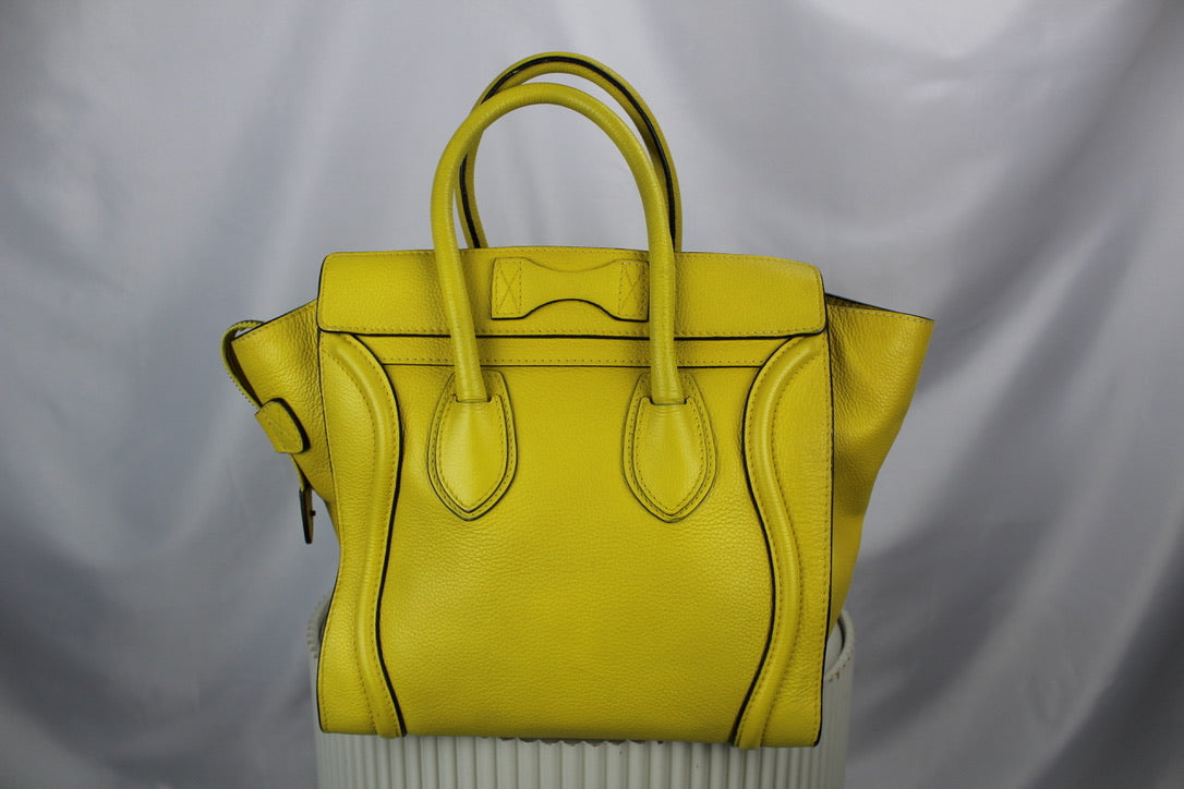 Celine Luggage Micro Shopper