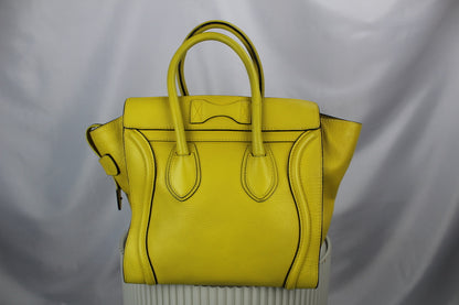 Celine Luggage Micro Shopper