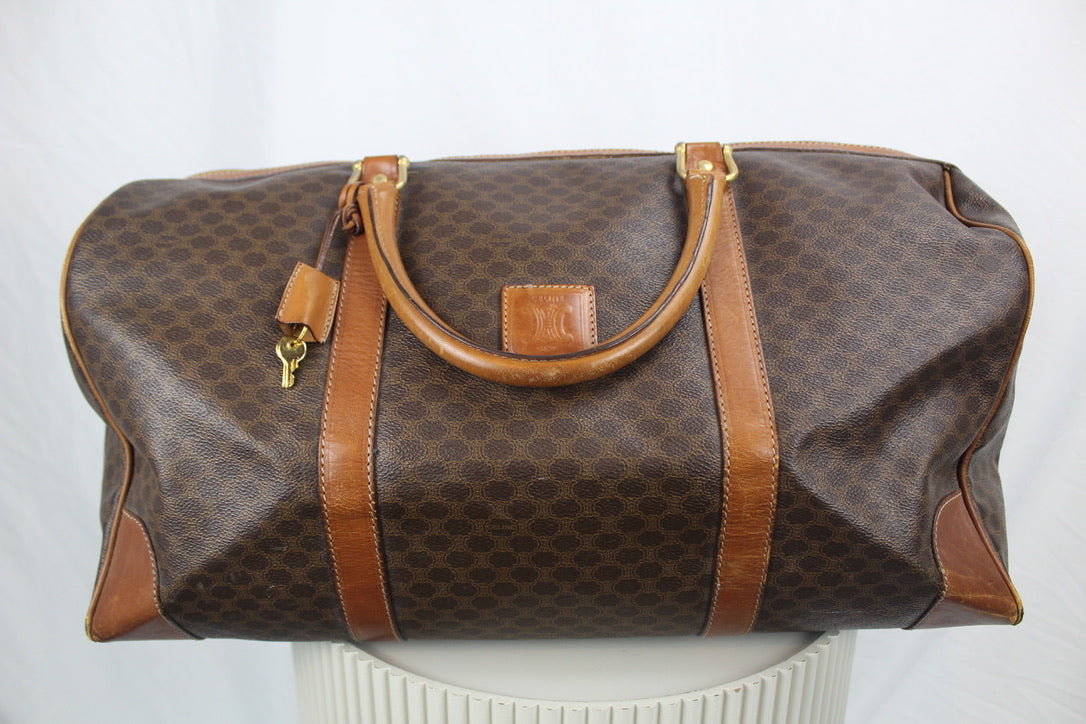 Celine Macadam Boston Bag