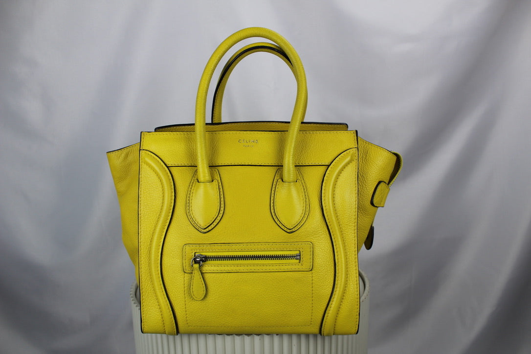 Celine Luggage Micro Shopper
