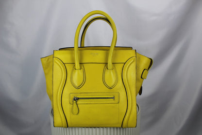 Celine Luggage Micro Shopper