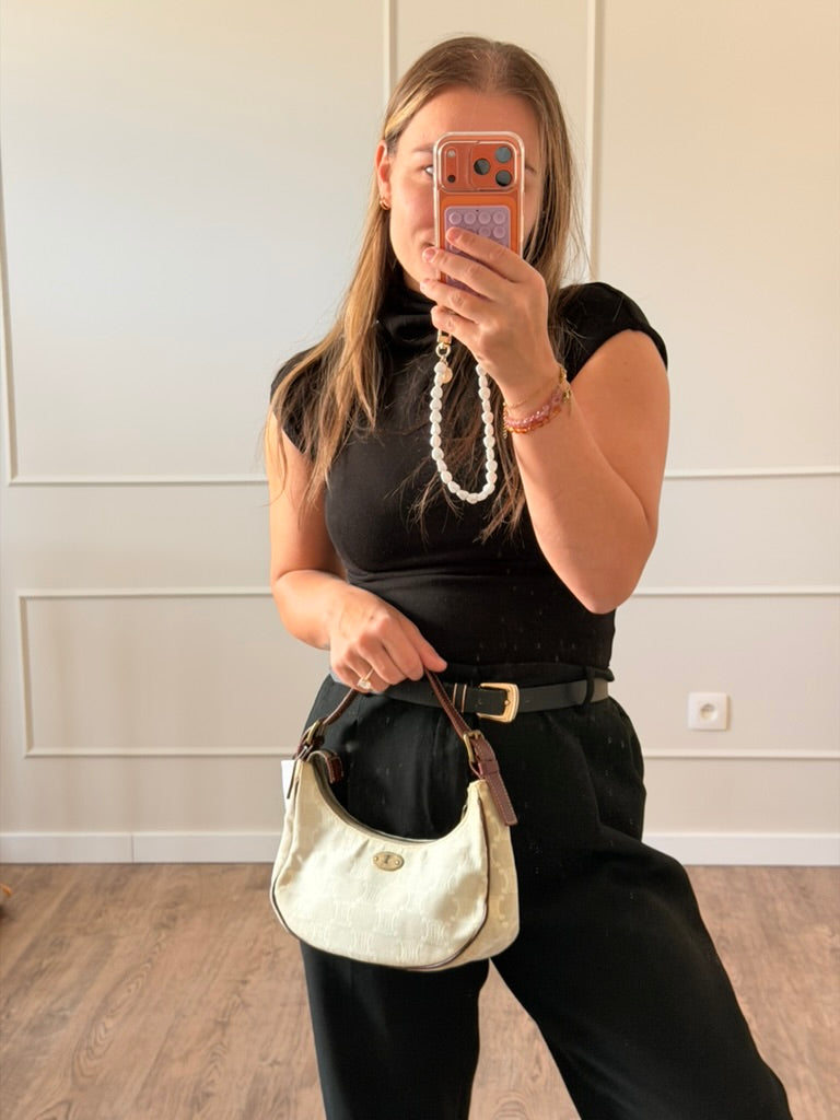 Celine Macadam Half Moon