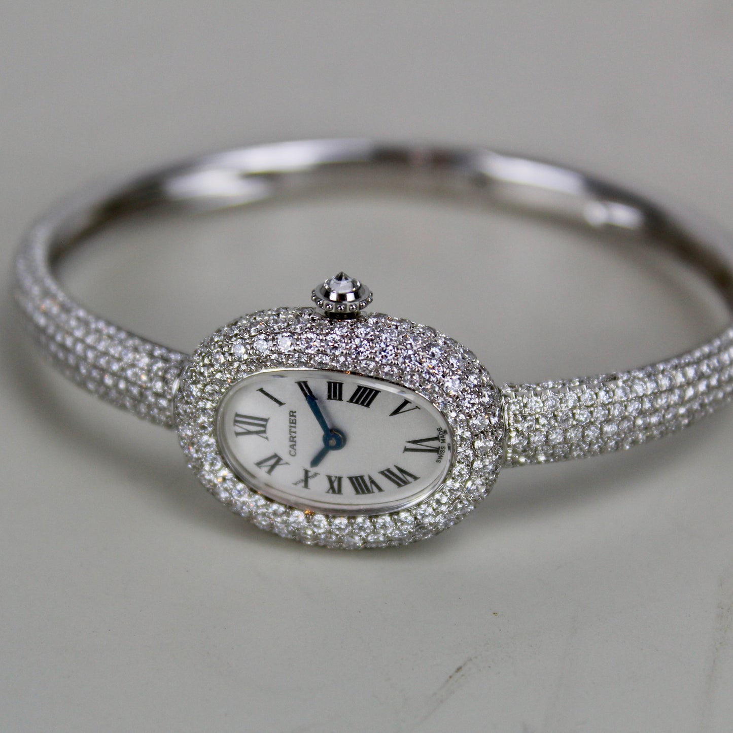 Cartier Baignoire Iced out