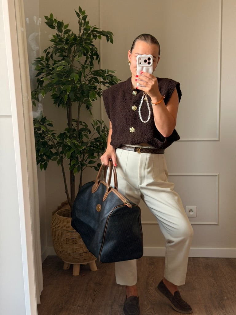 Christian Dior Honeycomb Boston Bag