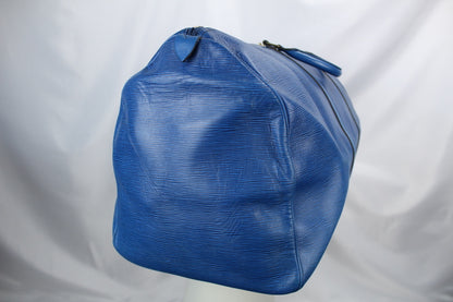 Louis Vuitton Epi Keepall 60 Toledo Blue