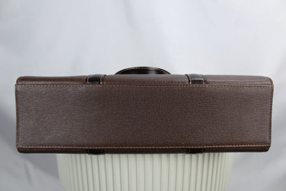Burberry Vintage Leather Briefcase