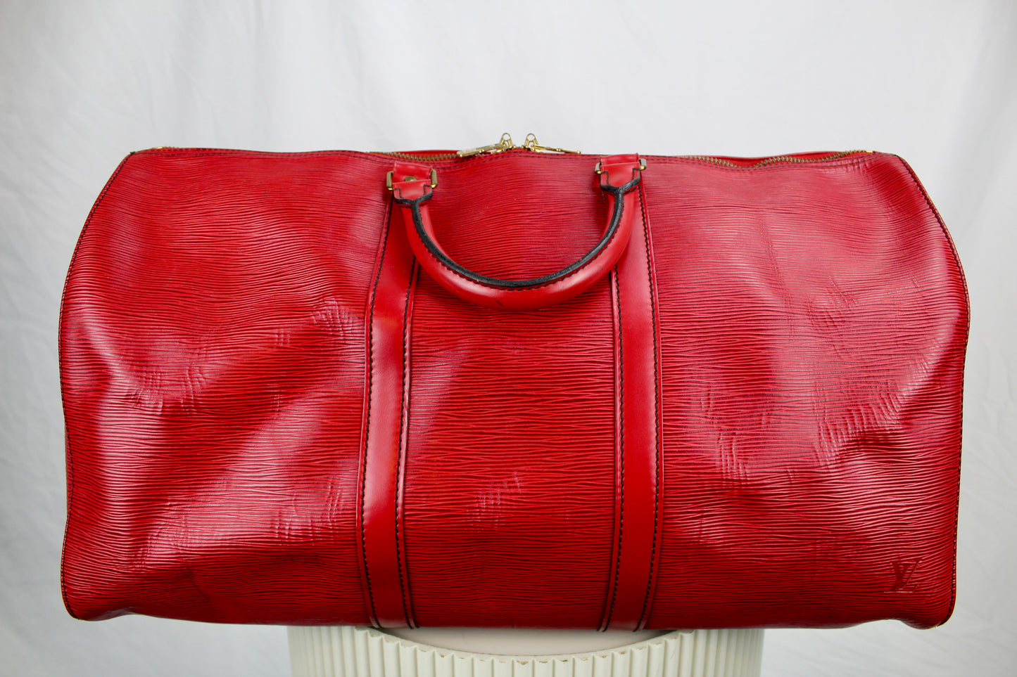 Louis Vuitton Keepall 50 Castillian Red