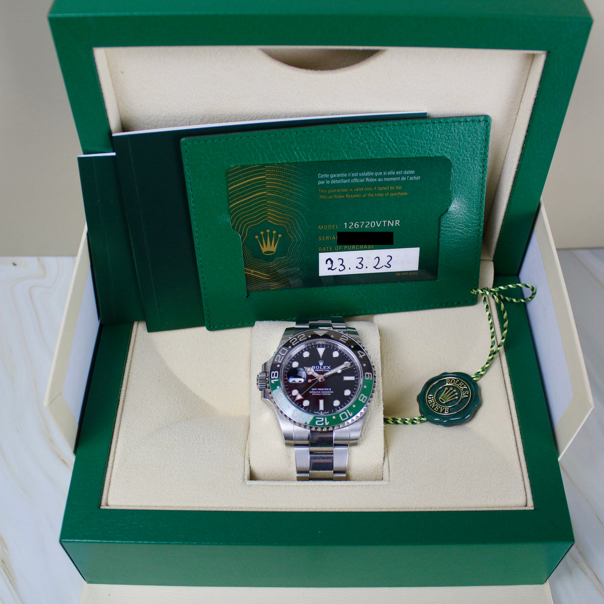 Rolex GMT-Master II "Sprite" - 126720VTNR