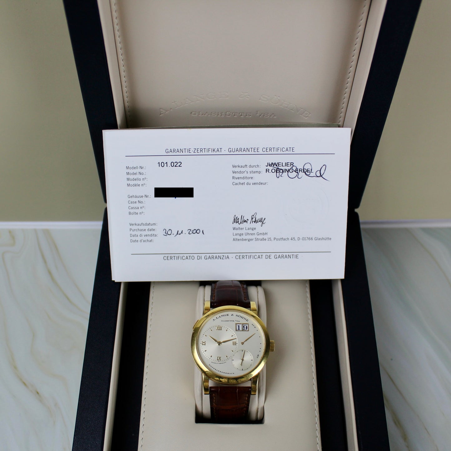 A. Lange & Söhne Lange 1 - 101.022