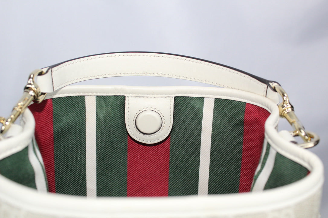 Gucci GG Emblem Small Bucket Bag