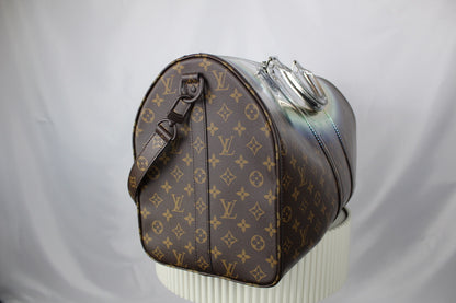 Louis Vuitton Keepall 50 Bandouliere Metallic Nebula