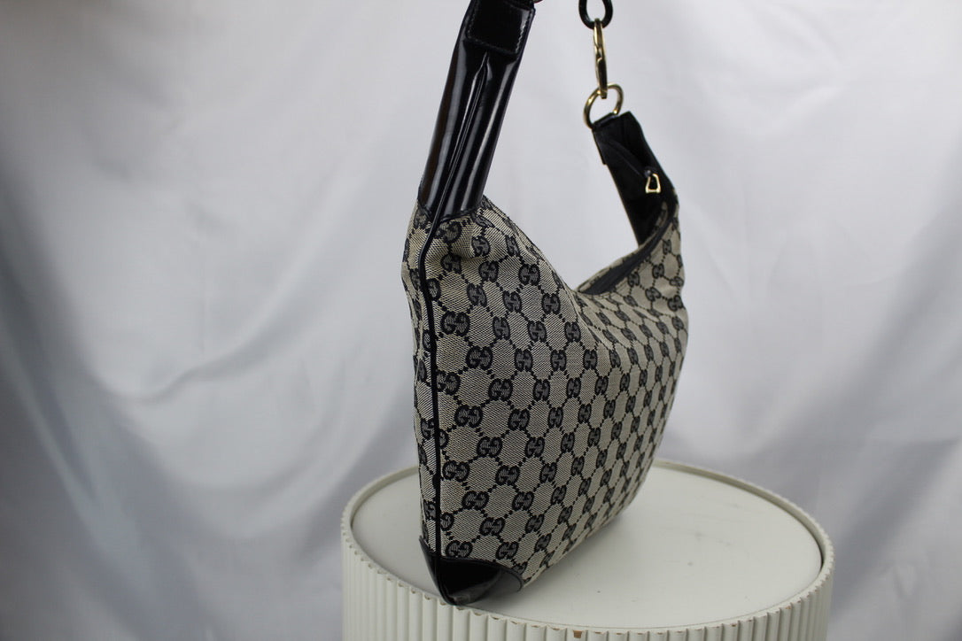 Gucci GG Canvas Half Moon