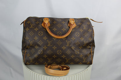 Louis Vuitton Speedy 30 with Shoulder Strap