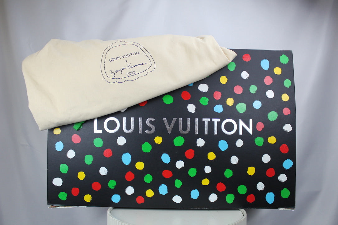 Louis Vuitton Keepall 50 Bandouliere LV x YK Pumpkin