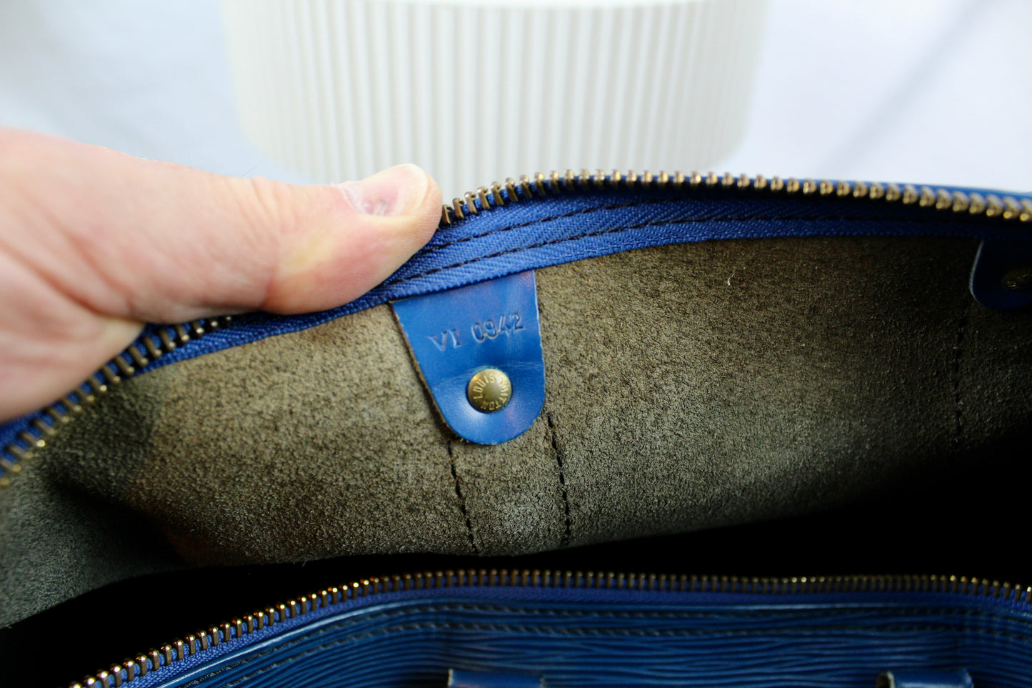 Louis Vuitton Keepall 45 Toledo Blue