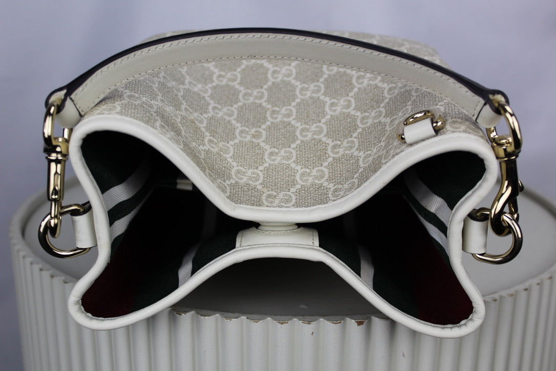 Gucci GG Emblem Small Bucket Bag