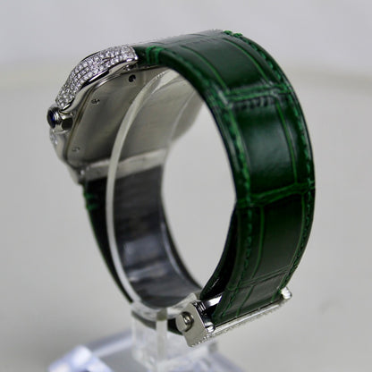 Cartier Santos Large Iced out - WSSA0062