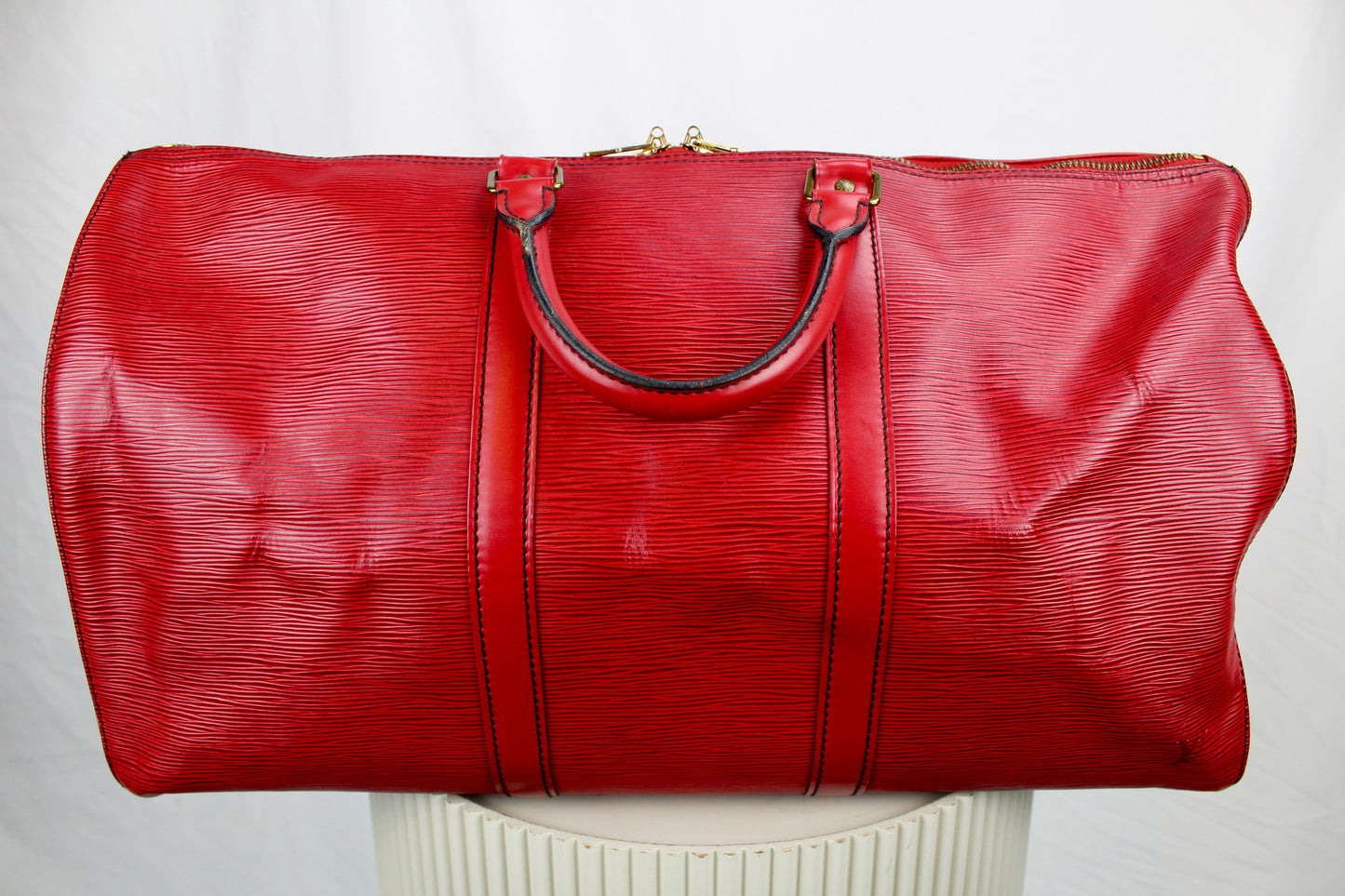 Louis Vuitton Keepall 50 Castillian Red