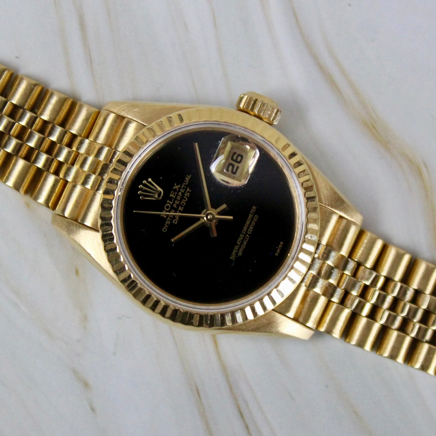 Rolex Lady-Datejust - 69178 Onyx Dial