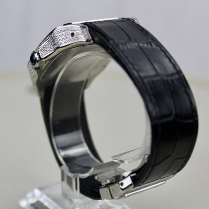 Cartier Santos 100 - 2656 - ICED OUT