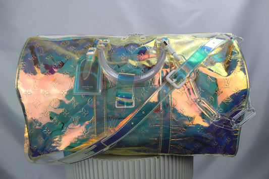 Louis Vuitton Keepall 50 Bandouliere Prism Limited Edition