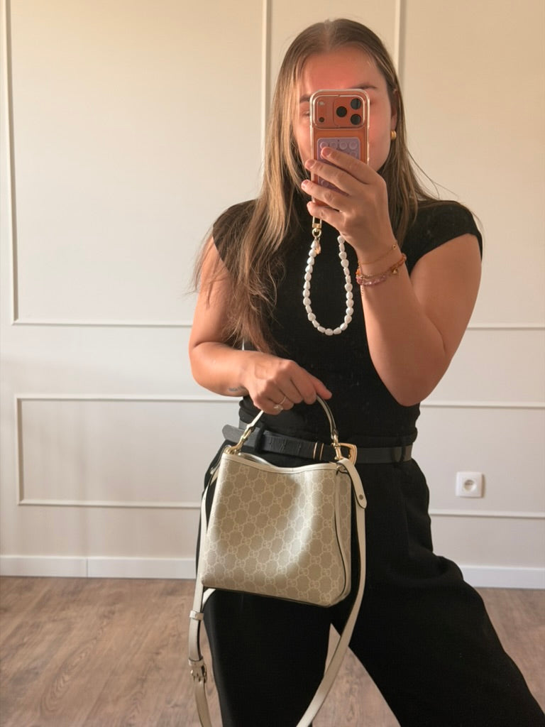Gucci GG Emblem Small Bucket Bag