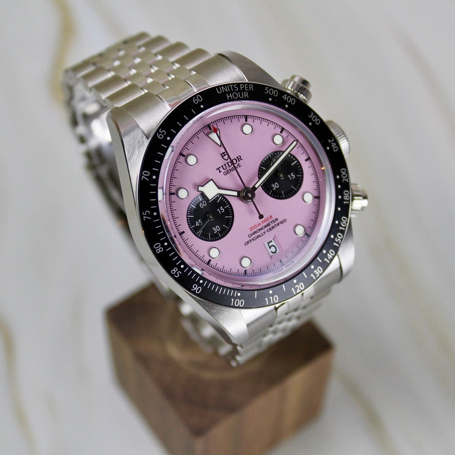 Tudor Black Bay Chrono Pink Flamingo  - 79360