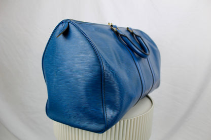 Louis Vuitton Keepall 45 Toledo Blue