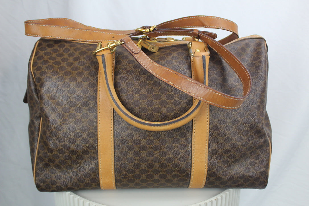 Celine Macadam Boston Bag