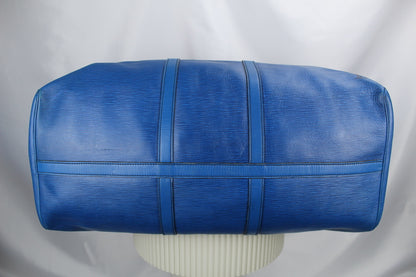 Louis Vuitton Epi Keepall 60 Toledo Blue