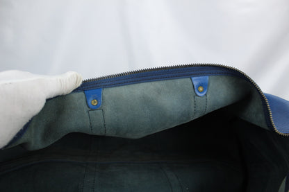 Louis Vuitton Epi Keepall 60 Toledo Blue