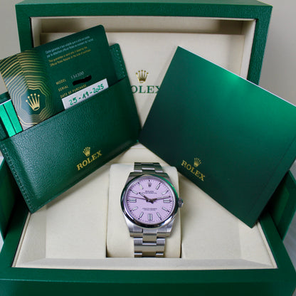 Rolex Oyster Perpetual 41 - 134300 - Candy Pink