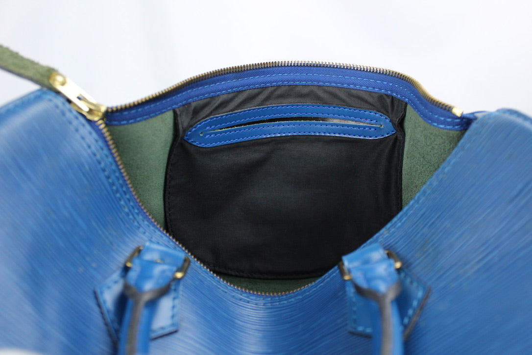 Louis Vuitton Speedy 30 Toledo Blue
