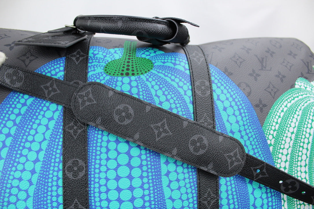 Louis Vuitton Keepall 50 Bandouliere LV x YK Pumpkin