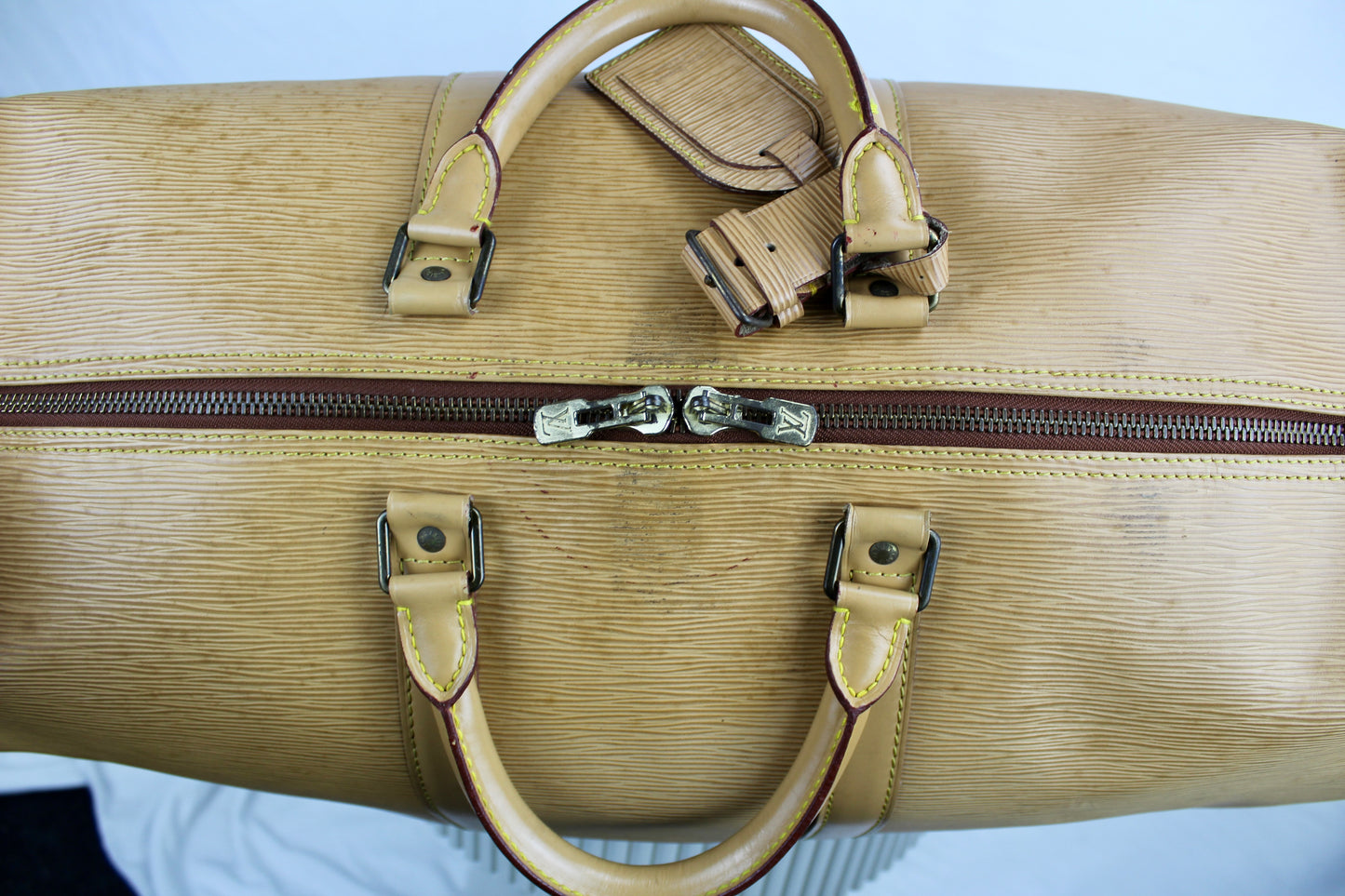 Louis Vuitton Keepall 55 Zipang Gold