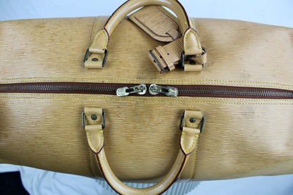 Louis Vuitton Keepall 55 Zipang Gold