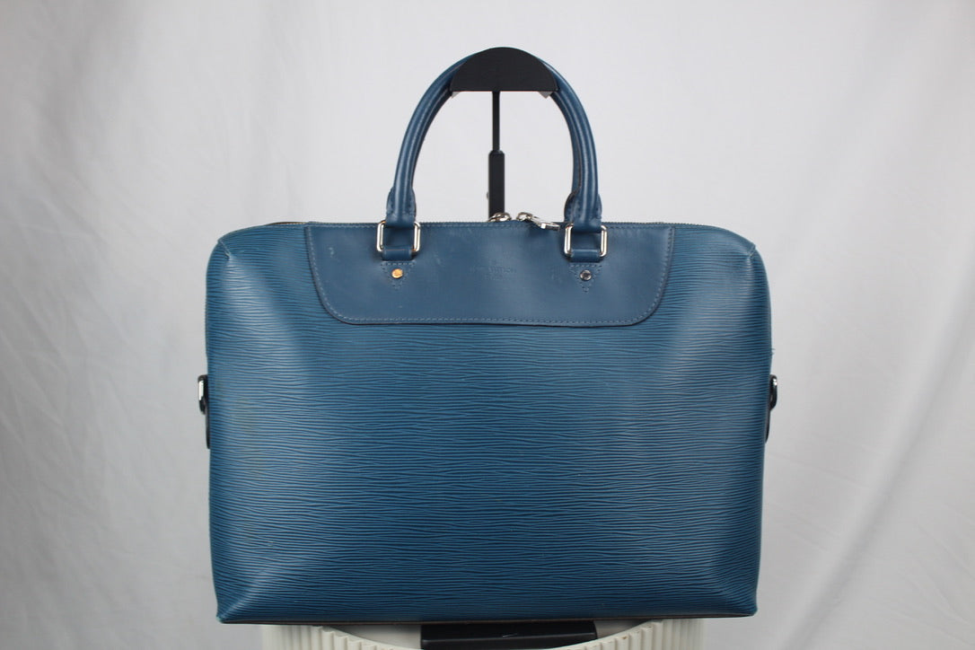 Louis Vuitton Porte Documents Azure Blue
